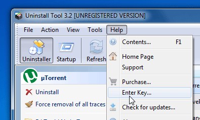 Uninstall Tool 注册步骤 1